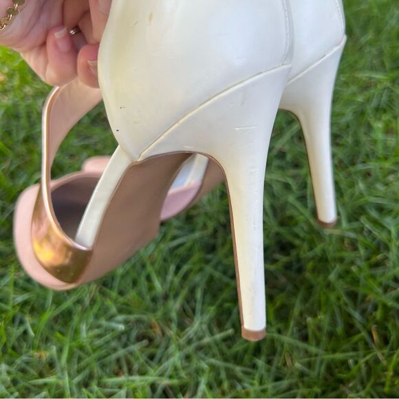 tildon Peach & Rose Gold 4” Stiletto Heels Size 9.5 - Picture 14 of 15